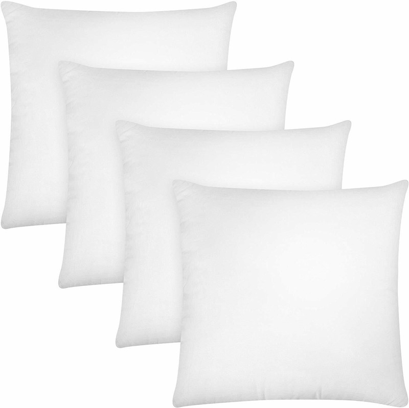 Pack of 4 Throw Pillows Insert Ultra Soft Bed & Couch Sofa Decor Utopia Bedding gallery