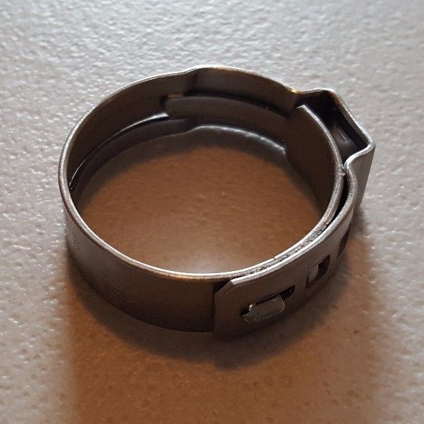 25 Pieces 1" Stainless Steel Pex Cinch Clamps, 1 Inch Stainless Steel Ring gallery