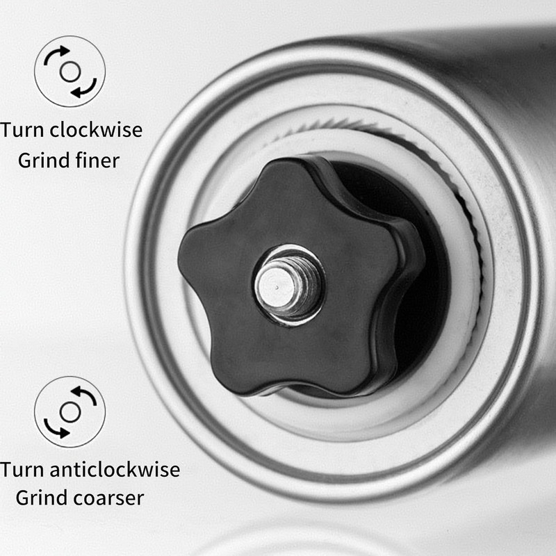 Manual Coffee Grinder, Multi Adjustable Settings, Portable Hand Coffee Grinder w gallery
