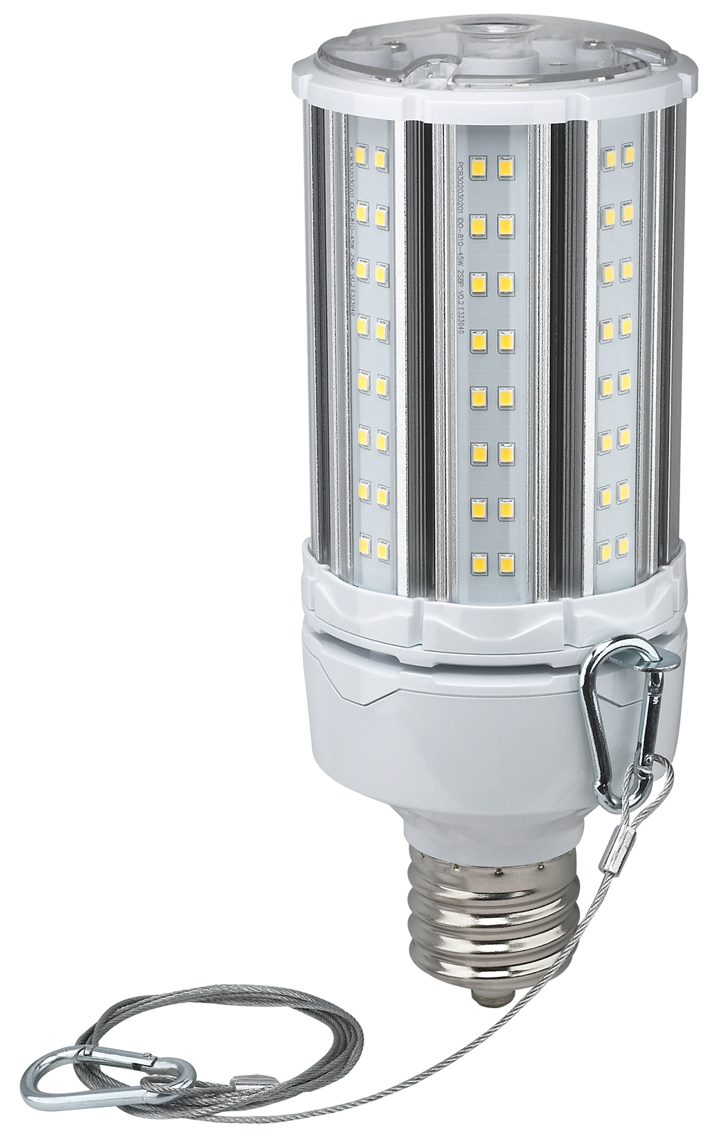Satco S39393 LED HID Replacement Corncob Lamp 100-277V 45W =300W EX39 5000K gallery