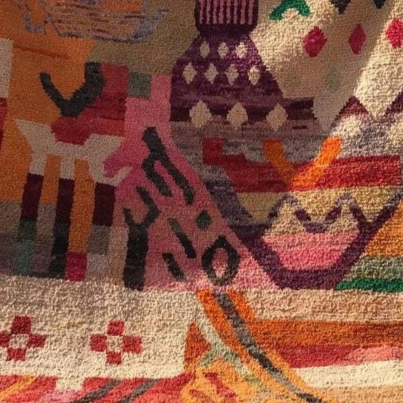 Handknotted moroccan Geometric carpet gallery