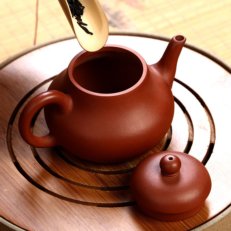 Chinese Tea Pot Siting Master Pot Solid Color Marked Real Yixing Zisha Clay Pots gallery