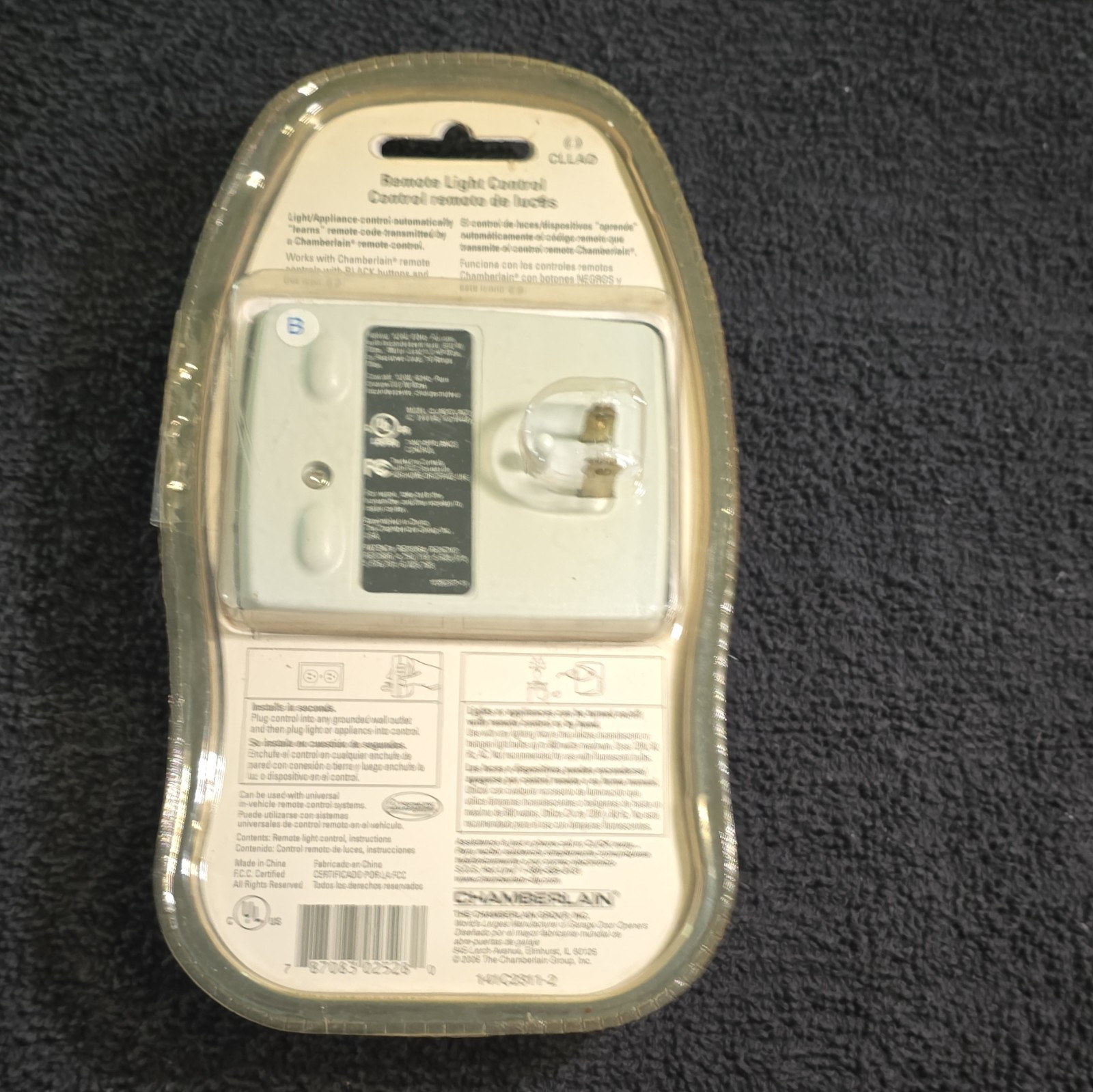 Chamberlain CLLAD Remote Light Control Module for Systems After 2005 White gallery