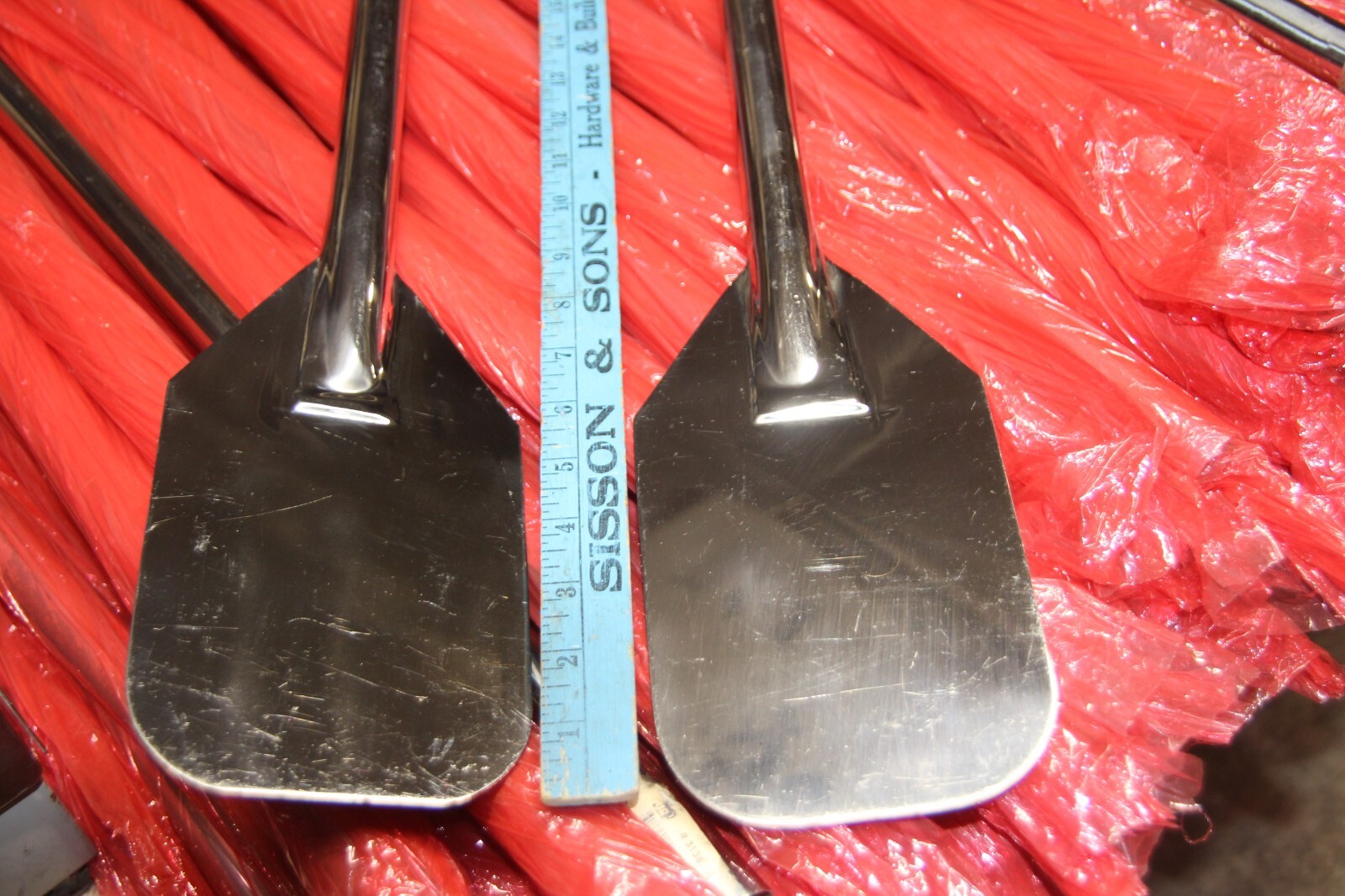Two (2) pcs 36 in Mixing Paddle s Stainless Steel Strong or Spatula gallery