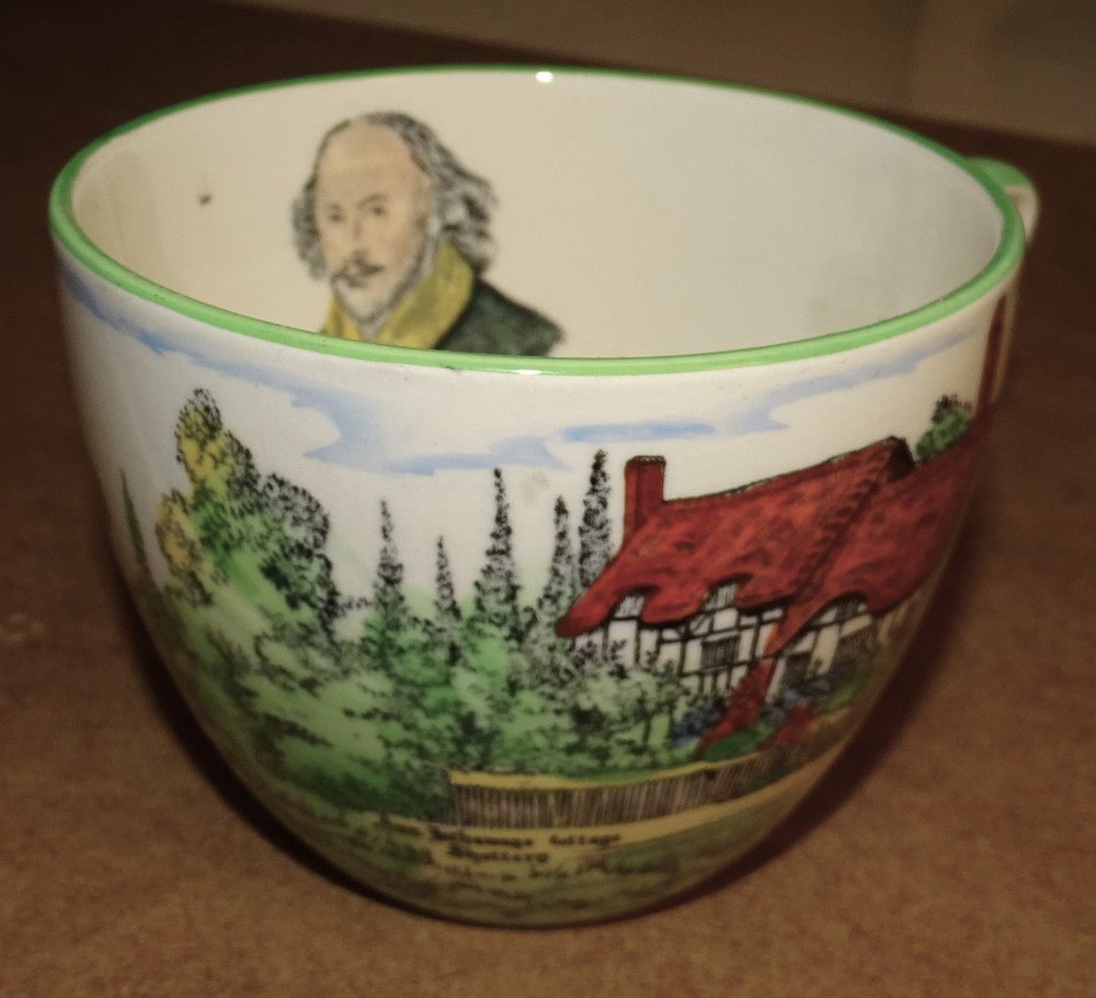 Crown Devon Shakespeare Mug (no saucer)