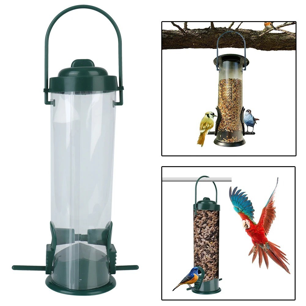 Hanging Wild Bird Feeder | Outdoor Garden Bird Seed Feeder gallery