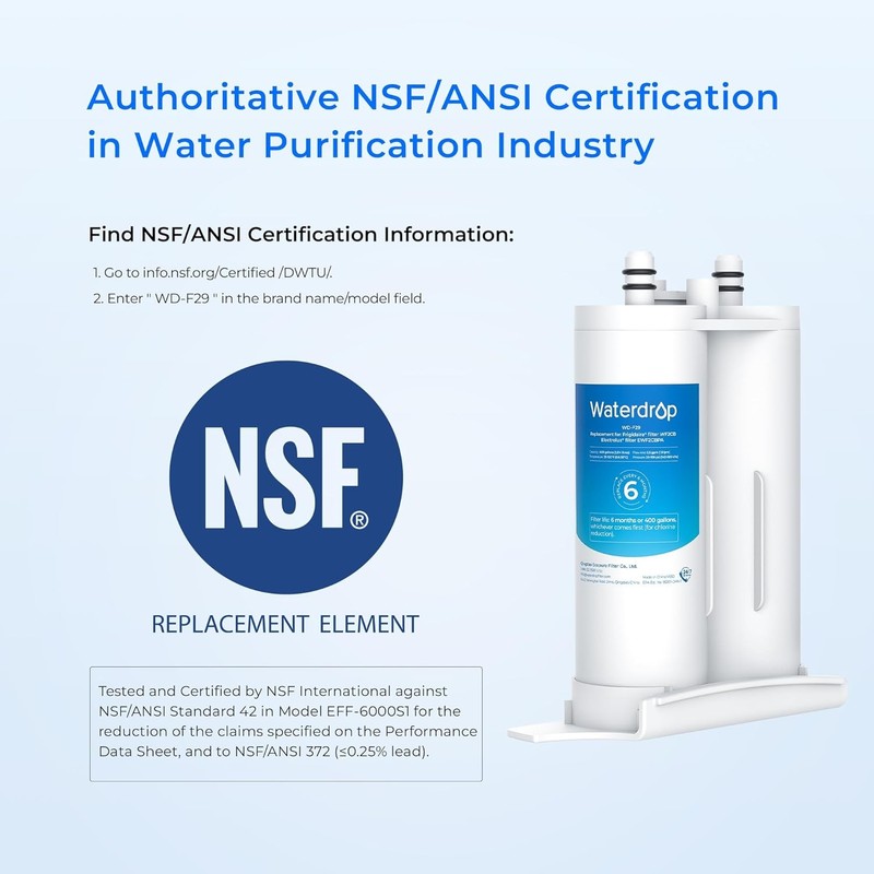 Waterdrop PureSource2® Water Filter Replacement for WF2CB®, 2 Filters gallery