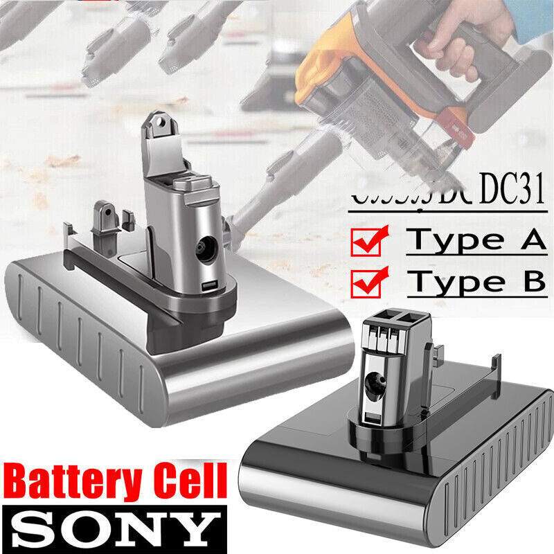 DC31 Battery For Dyson DC31 DC34 DC35 DC45 Vacuum Cleaner Type A/B Battery gallery