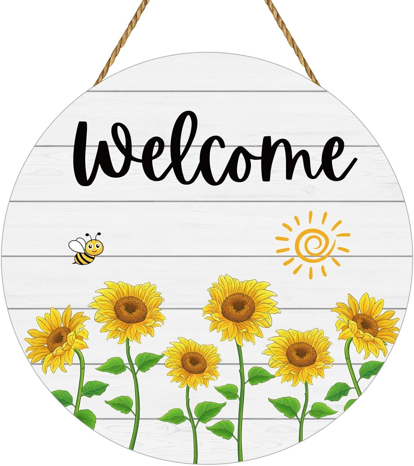 Sunflower Decor Summer Decorations For Home Summer Decor Door Mount Yellow Green gallery