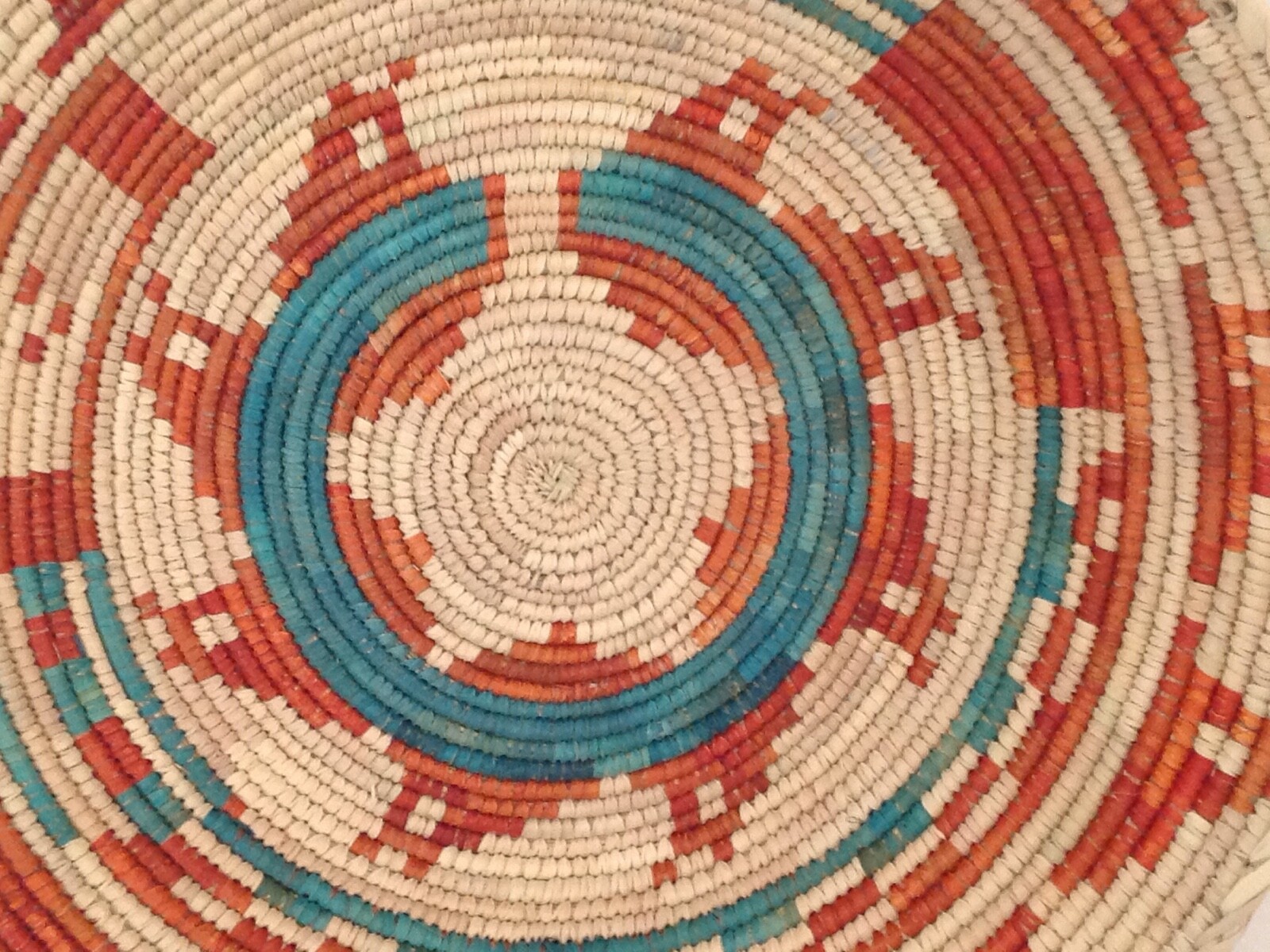 13" - 15" Inches Handmade Hand-Woven Southwestern Design Basket SZM-288 gallery