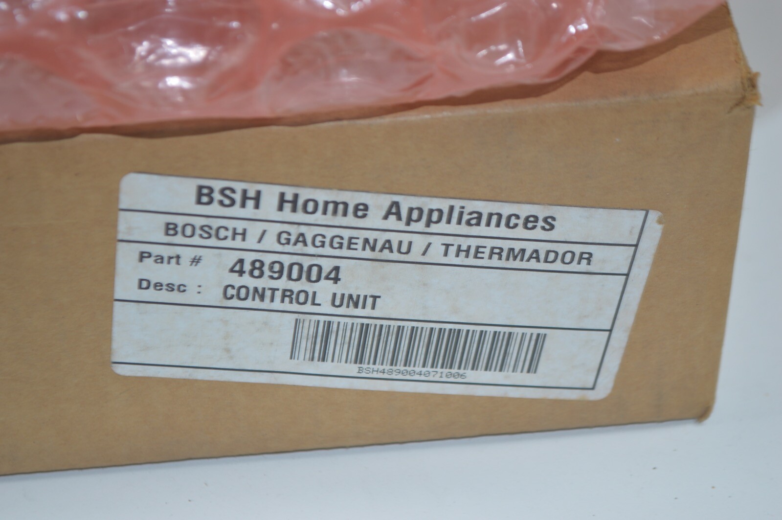 New Genuine OEM Bosch Dishwasher Control Unit 489004 gallery