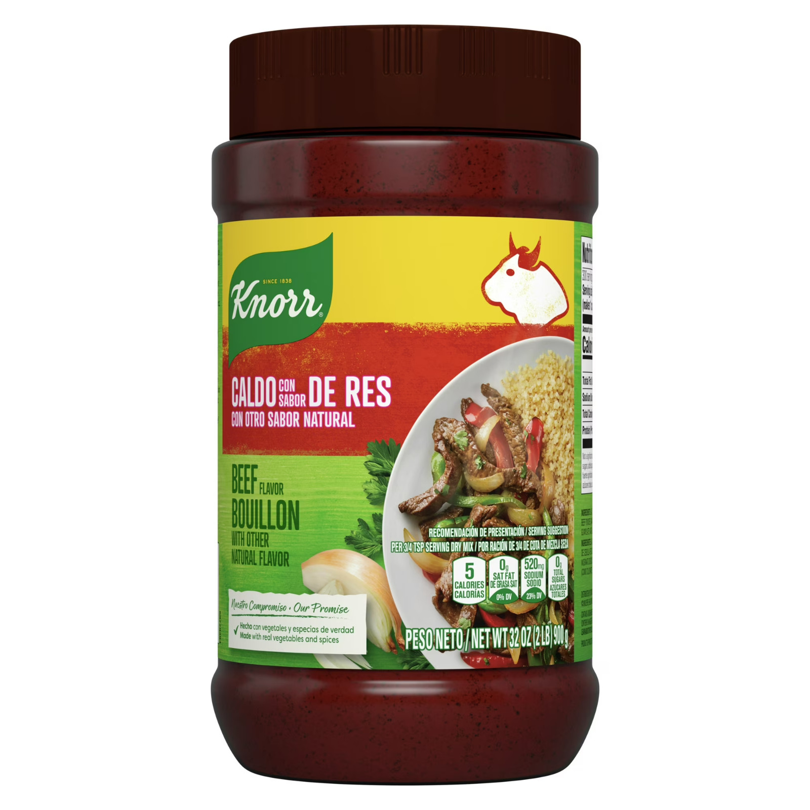 Knorr Granulated Beef Bouillon Ground Seasoning, 2.0 lb Jar gallery