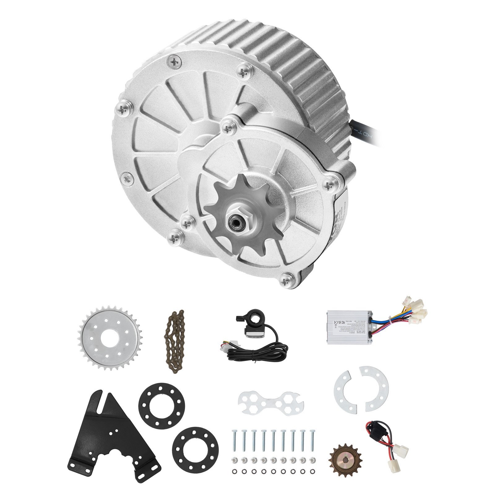 450W Electric Brushed DC Motor Kit - 36V 3000rpm Motor with Upgraded Speed Contr gallery
