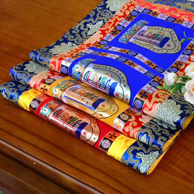 63cm Buddhism Decoration Auspicious Table Cloth Mat Worship Buddha Cushion gallery