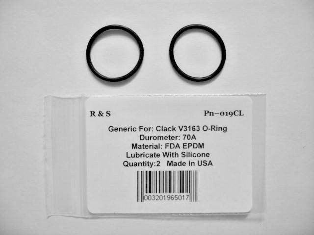 2 Clack V3163, Fleck 14812 O-Rings / / R&S 019CL / FDA EPDM Material gallery