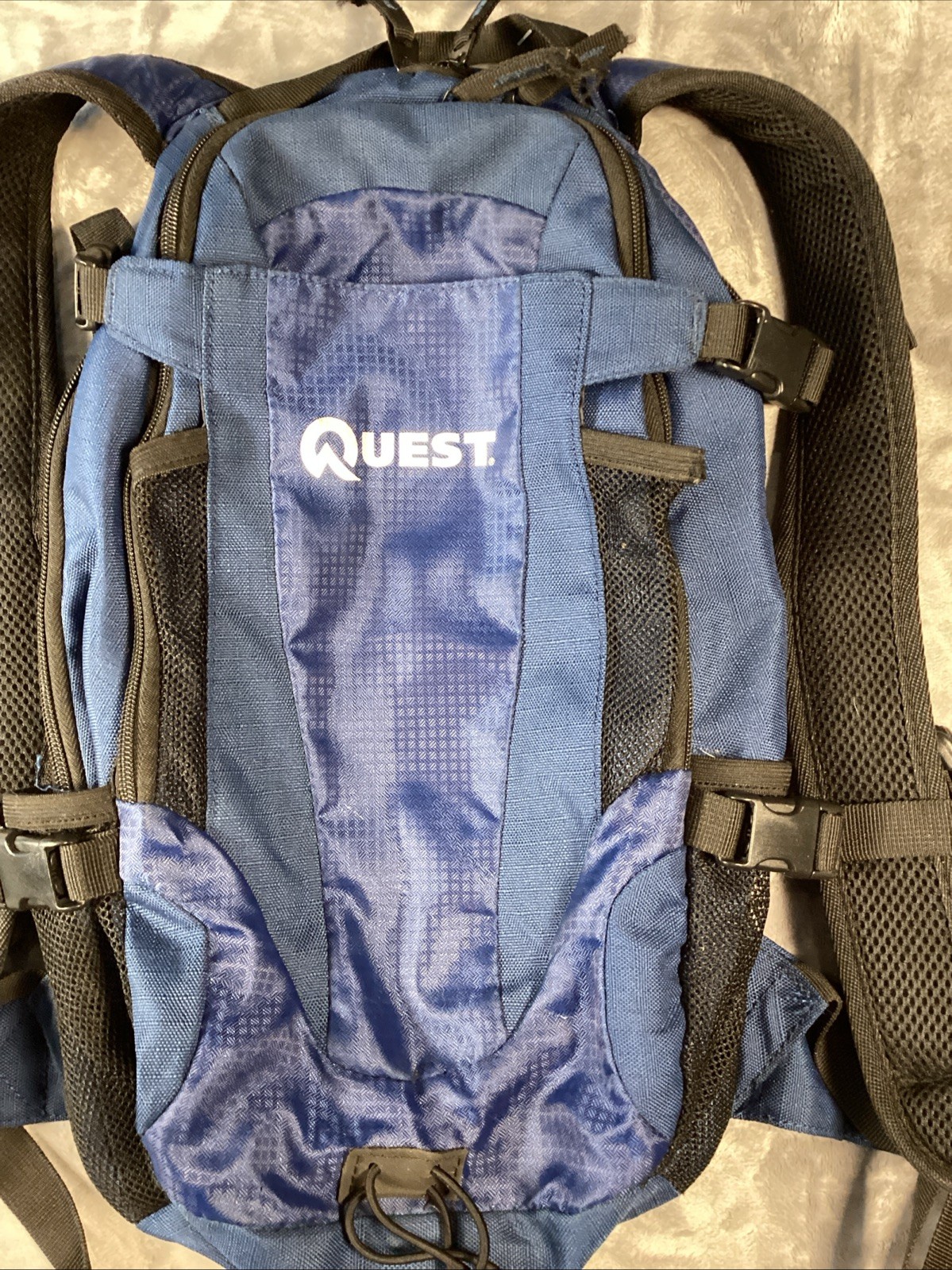 Quest Backpack Day Pack Hydration Pack Ready Navy Blue 2