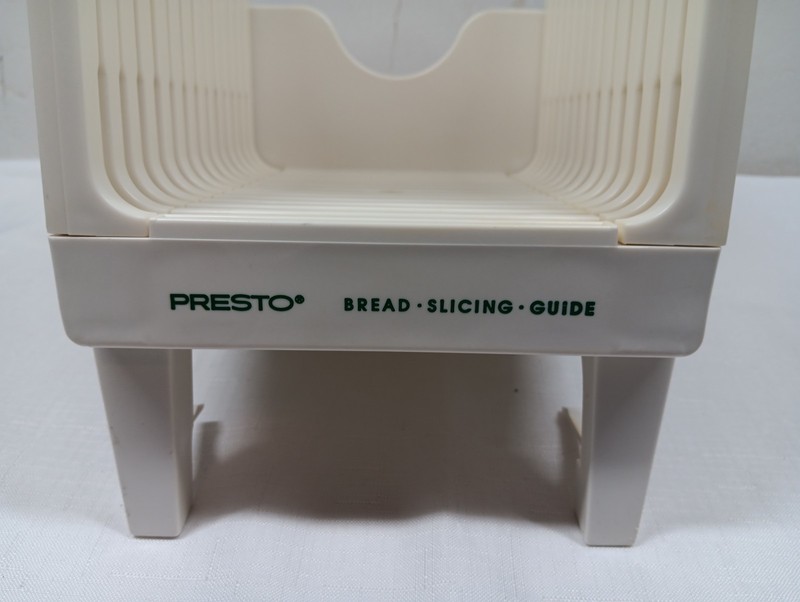 Vintage Presto Bread Slicing Guide 08615 Made in USA gallery