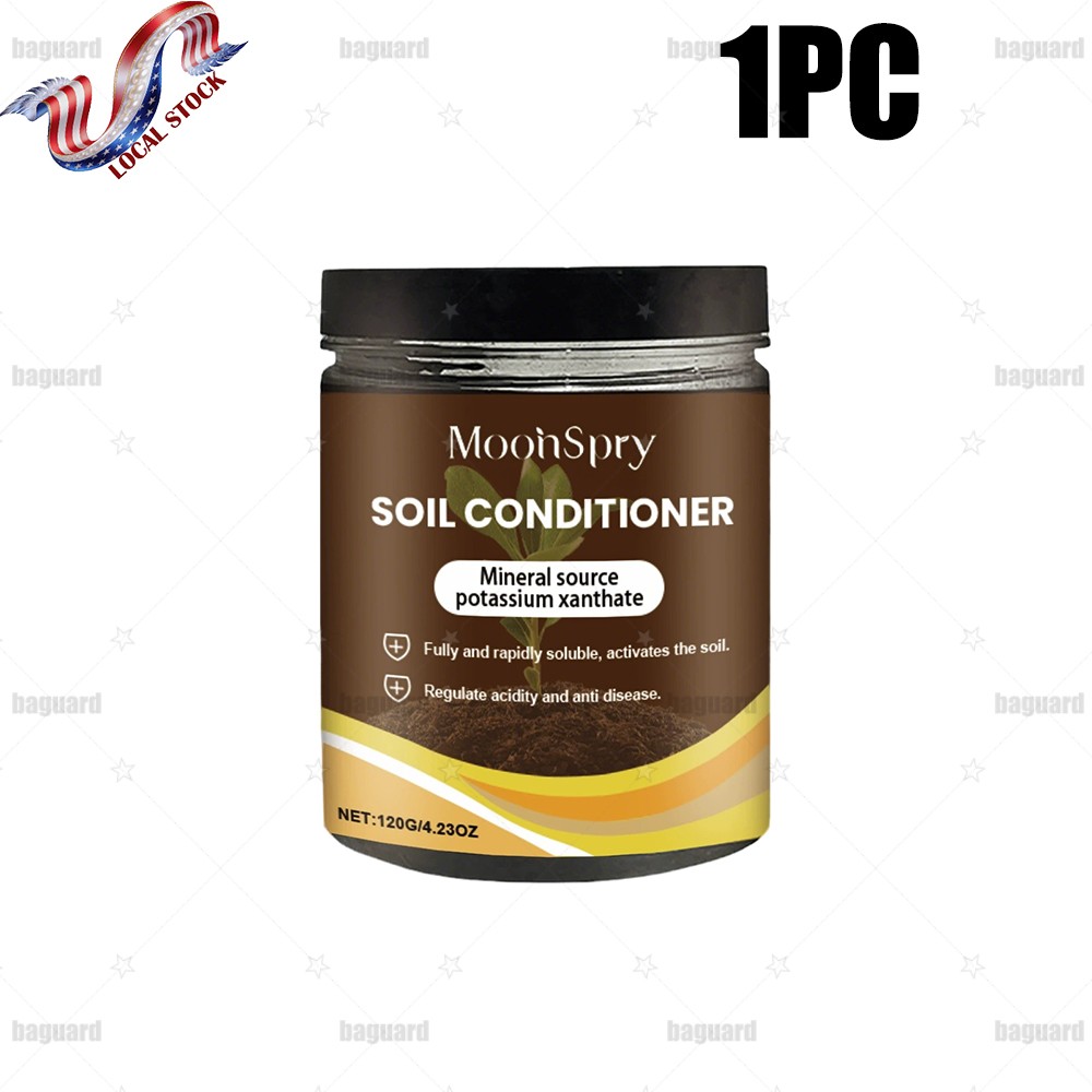 1-5PCS Soil Activator - Soil Conditioner Plant and Flower Fertilizer 120g NEW US gallery