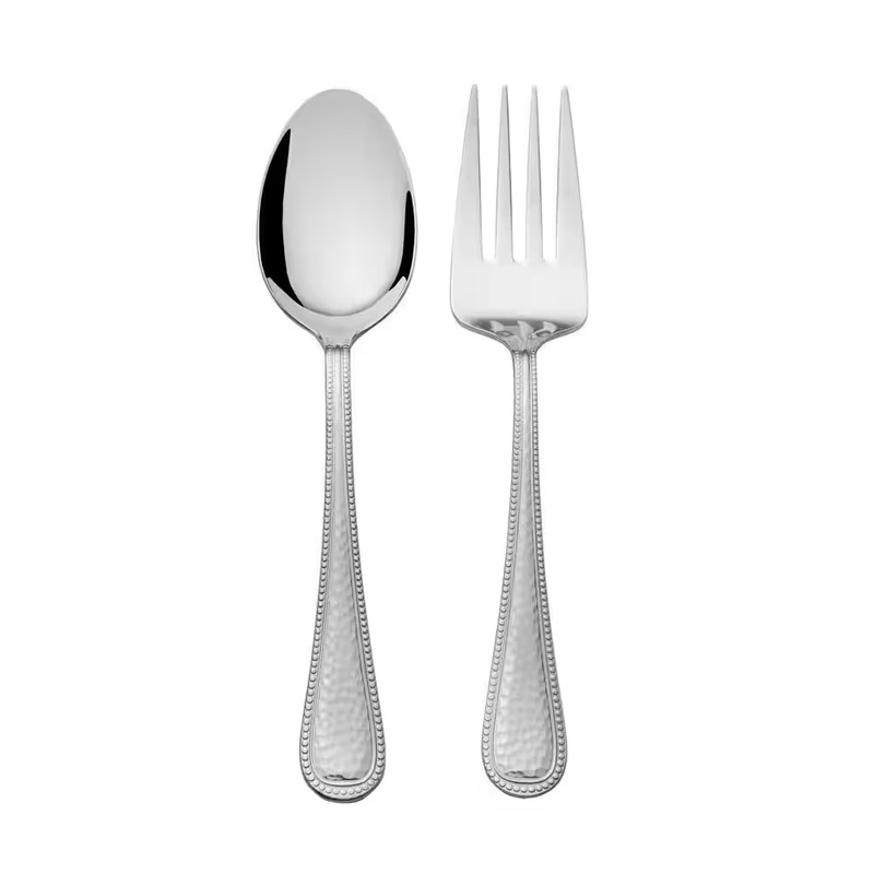 Halston 42-Piece Flatware Set, Stainless Steel, 18/0 (Service for 8) gallery