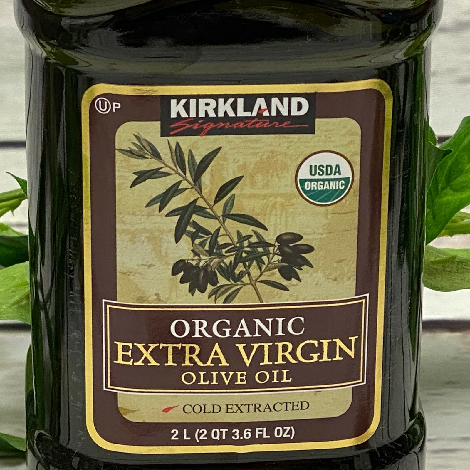 ORGANIC Extra Virgin Olive Oil Cold Extracted 2L (2 QT 3.6 fl oz) Italy EVOO gallery