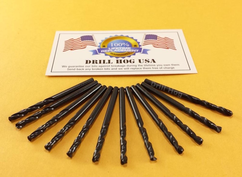 11/64 Stubby Bit Machine Screw Stub Length Drill Hog USA Lifetime Warranty 12 Pc gallery
