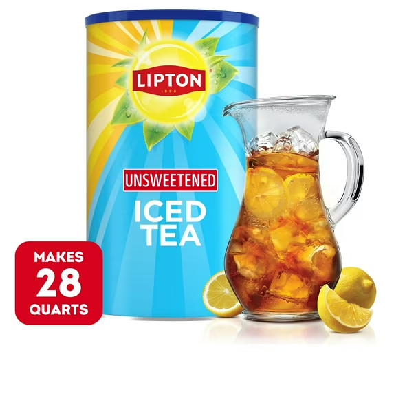 Lipton Caffeinated Unsweetened Instant Iced Tea 28 Quarts gallery