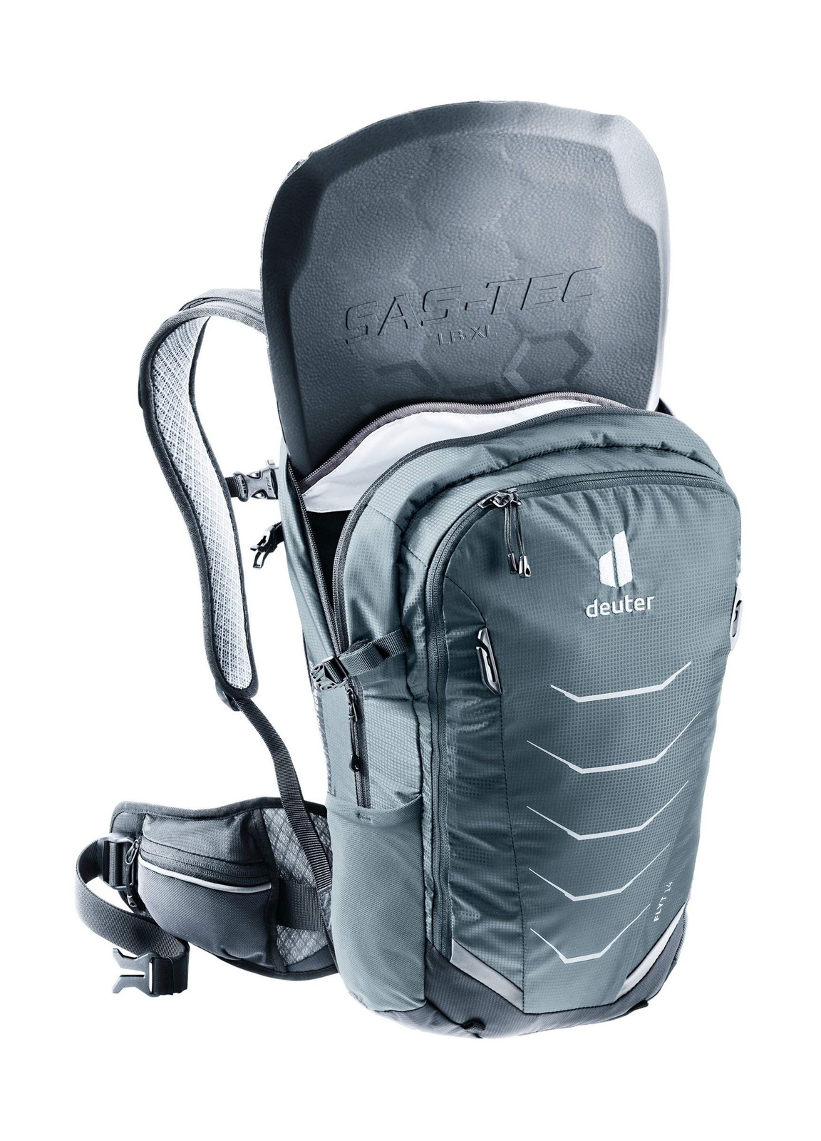 Deuter Flyt 14 Mountain Biking Backpack - Graphite-Black 2