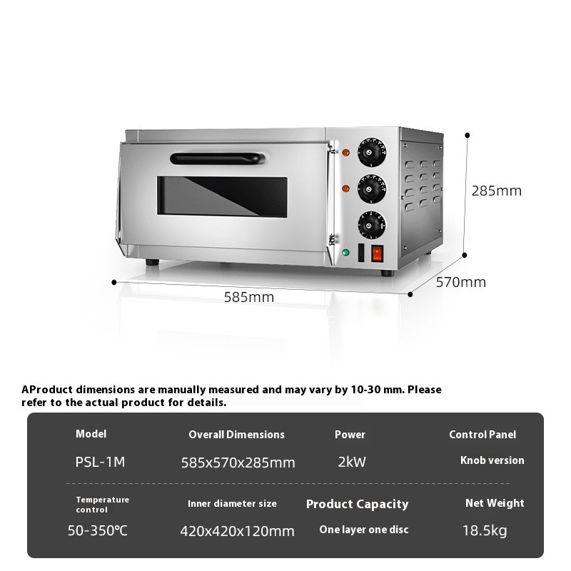 Stainless Steel Commercial Tabletop Roaster for Restaurants and Homes gallery