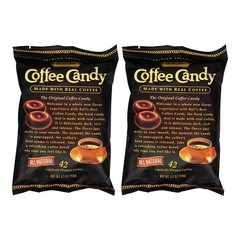Coffee Candy Individually Wrapped 42 Pcs Pack of 2