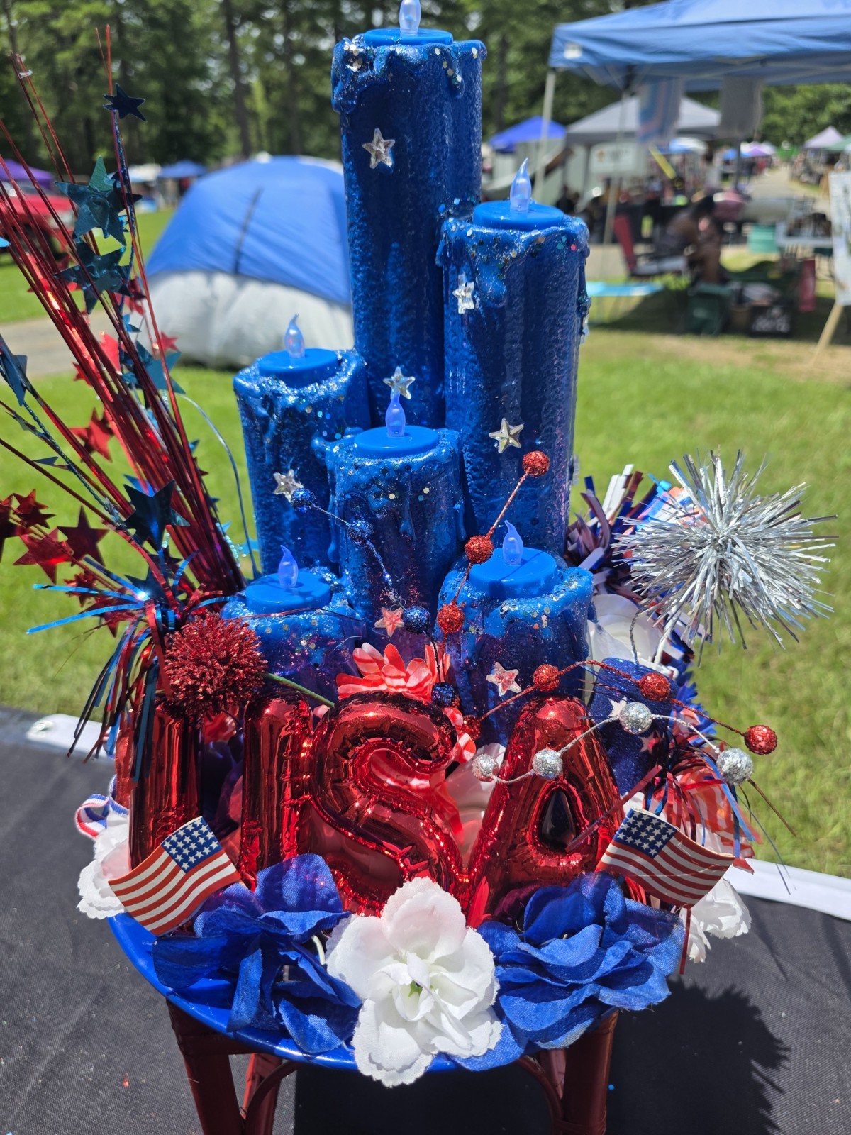 ❤️🤍💙 Stars, stripes, and handmade charm! 💙🤍❤️ gallery
