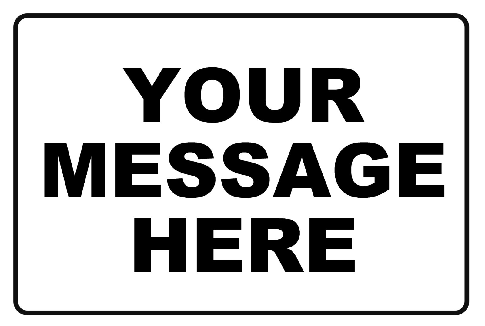 12×8 Custom Personalized Message Metal Sign Create Your Text Home Business Decor gallery