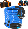 Kinetic Recovery Rope(Reflective), 1.26" X 30Ft 56000Lbs, Kinetic Rope with 2 So gallery