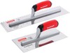 Goldblatt 2PC Notch Trowel Set 1/8"X1/8"Square&1/4"X1/4"Square Stainless Steel gallery