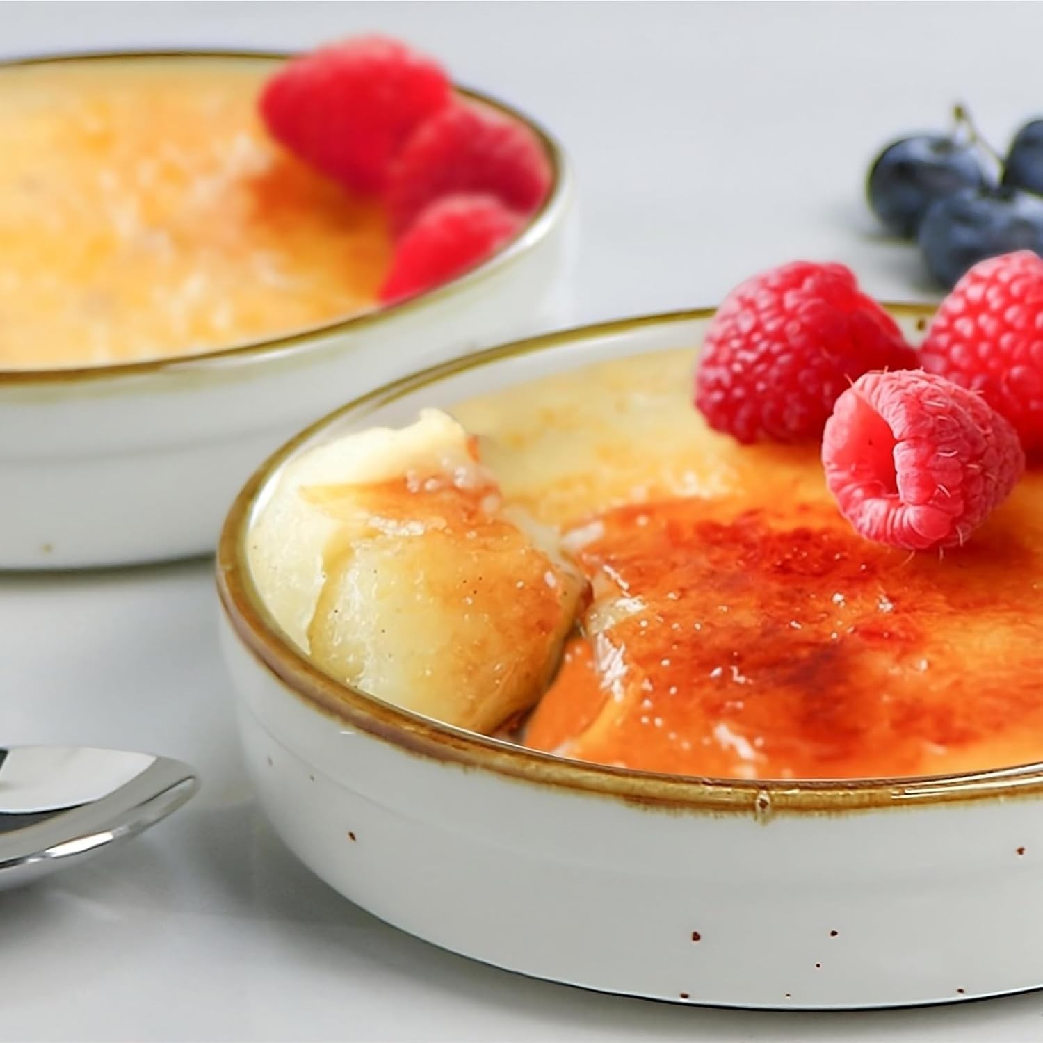 Ramekins 4 Oz - Oven Safe Shallow Ramekins for Creme Brulee - Set of 6 gallery