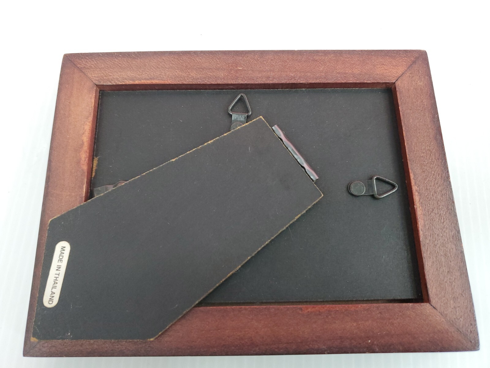 Burnes Solid Wood Photo Frame Rectangular Polished Lacquer Coated 3" x 4.5" #27 gallery
