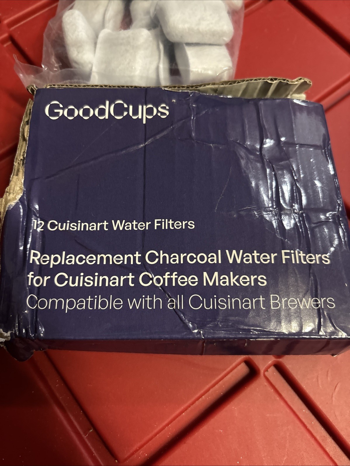 (12 Pack) Charcoal Water Filters for ALL Cuisinart Coffee Makers, DCC-RWF gallery