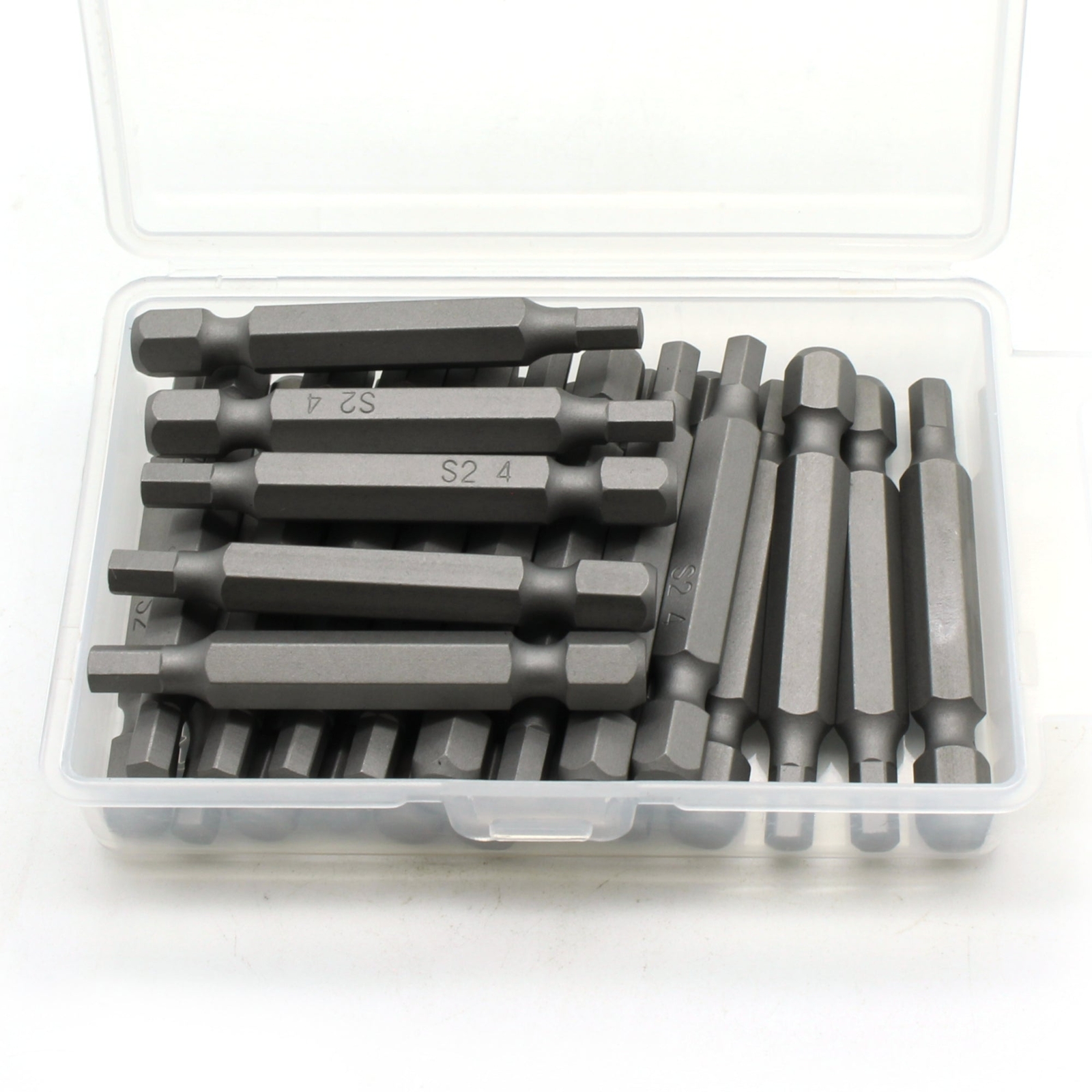 TEMO 25 pc 2" H-4 Hex 4mm Screwdriver Insert Bits Hex Shank with Security Slot gallery