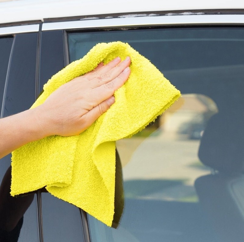 Auto Drive Multipurpose Microfiber Towels, 14" x 14", Multicolor, 30-Pack gallery