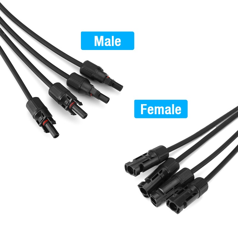 Solar Panel Connectors Y Branch Parallel Adapter Cable Wire Plug Tool Kit B6 gallery