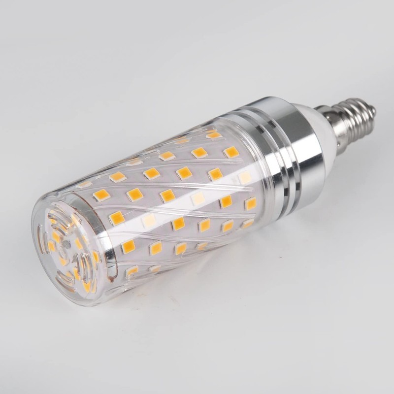 16W E12 LED Corn Bulb Light 6000K Candelabra Ceiling Fan Lamp Daylight White /US gallery
