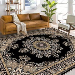 Printed Modern Geometric Pattern Fluffy Backyard Thickened Easy-to-maintain Bed