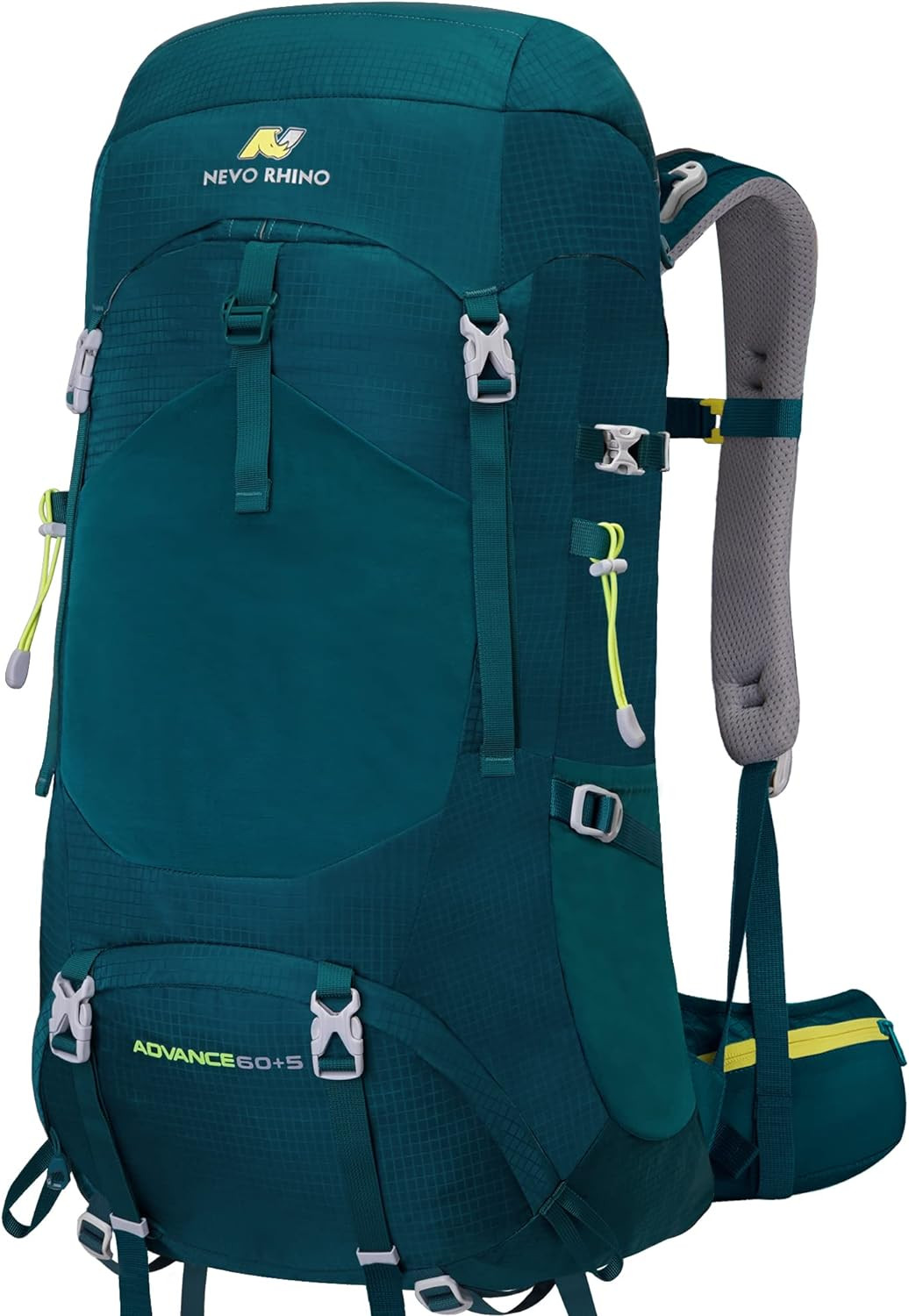 Waterproof Internal Frame Hiking Backpack 50-80L with Rain Cover