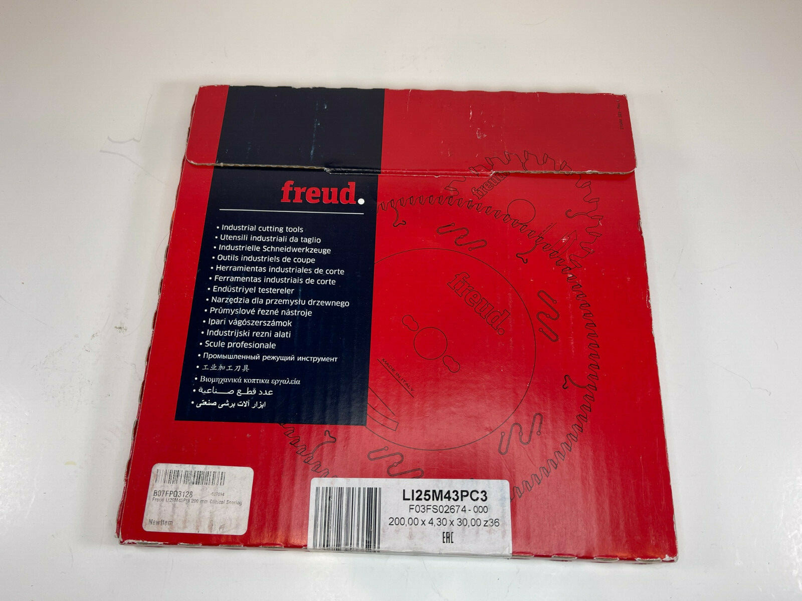Freud LI25M43PC3 200mm 36 Tooth Carbide Tipped Conical Laminate Scoring Blade gallery