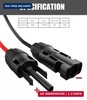 BERLAT Solar Extension Cable - 10AWG, 30cm with 2 SAE Polarity Reverse Adapters gallery