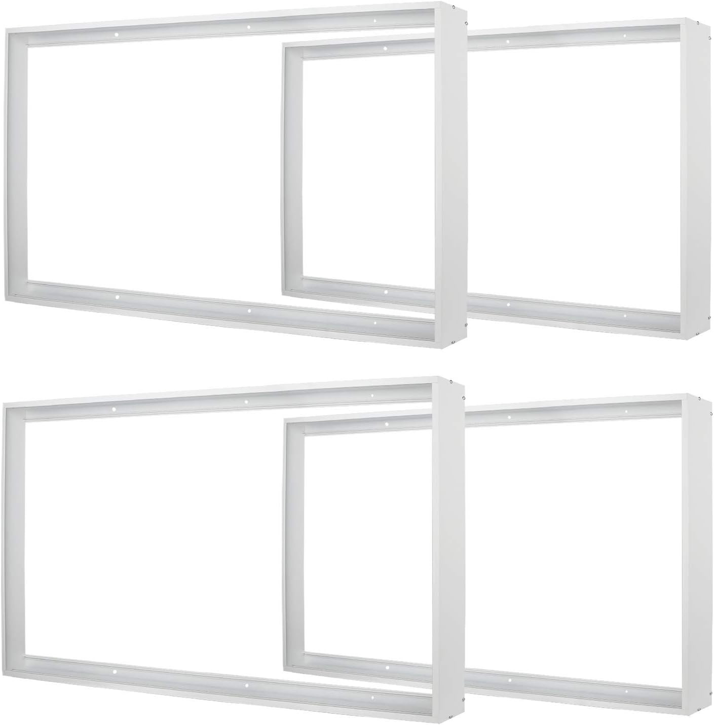 4X2Ft Surface Mount Kit, 4 Set Aluminium Surface Mounting Bracket Kit, 4' by 2' gallery