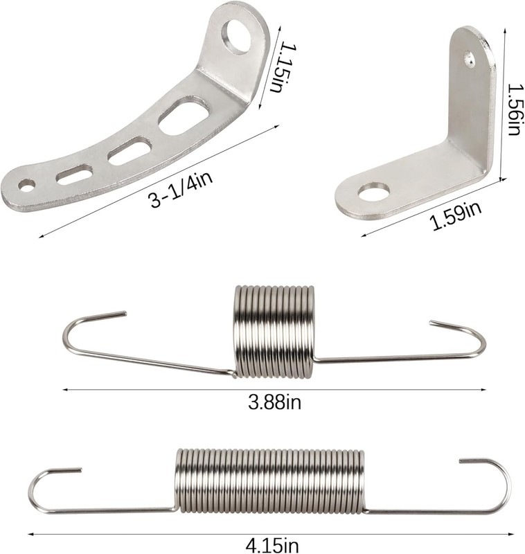 4708 Carburetor Return Spring and Bracket Kit,Compatible with Most 5-1/8 Carbure gallery