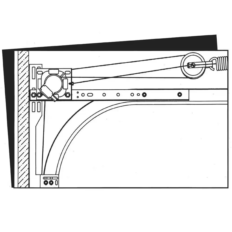 Garage Door Extension Spring 90lb Capacity 7ft High Steel OEM Replacement Part gallery