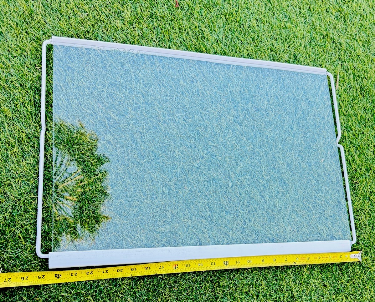 FRIGIDAIRE Refrigerator Shelf Frame & Glass 240372409 From Model# FRT18G4AWD gallery