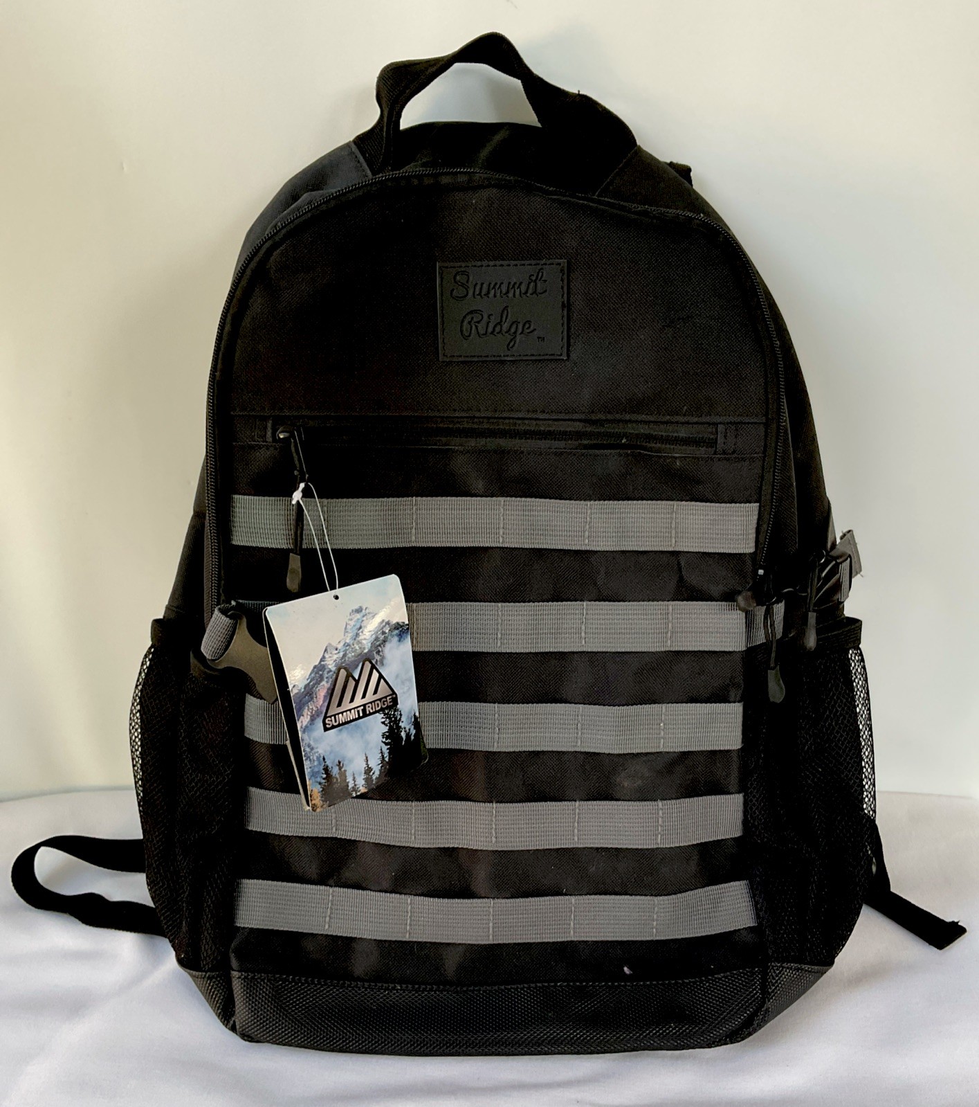 Summit Ridge Black Back Pack 18x15 NWT