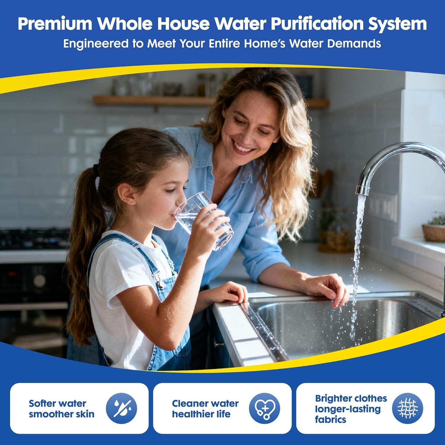 Whole House Water Filter System 3 Stage Whole Home Water Softener System gallery